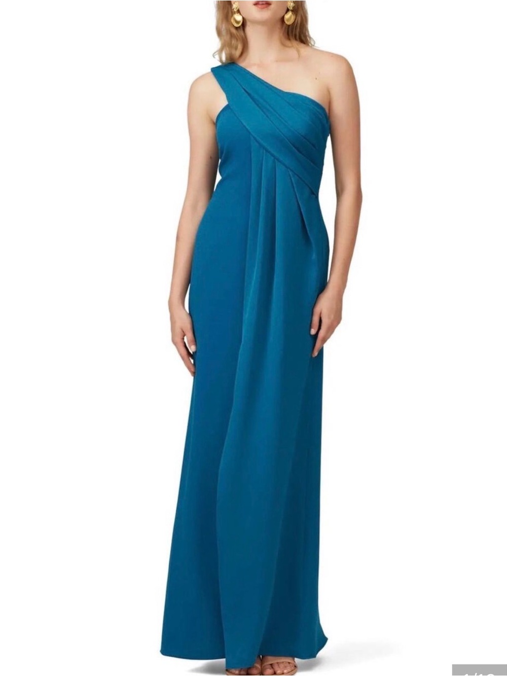 Rachel Zoe Kareen Gown - teal size 8